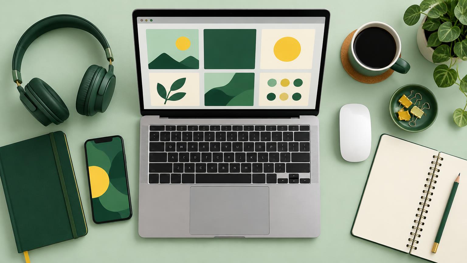 Digital learning illustration for Essential Digital Skills Foundation – Greenhouse Sports